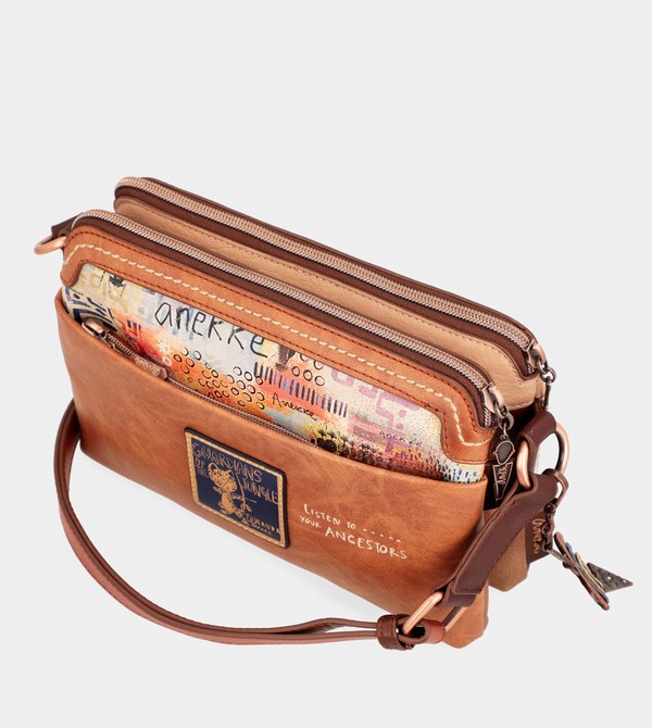 Geanta Crossbody Anekke Menire With Double Compartment | YJUVSP-958