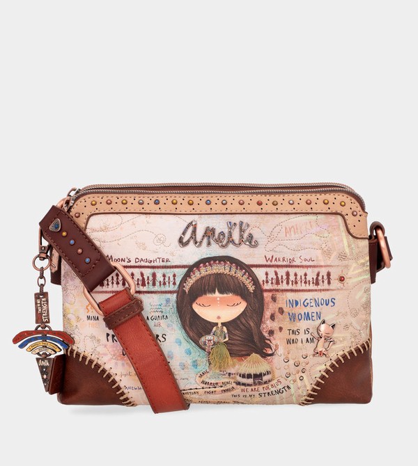 Geanta Crossbody Anekke Menire With Double Compartment | YJUVSP-958