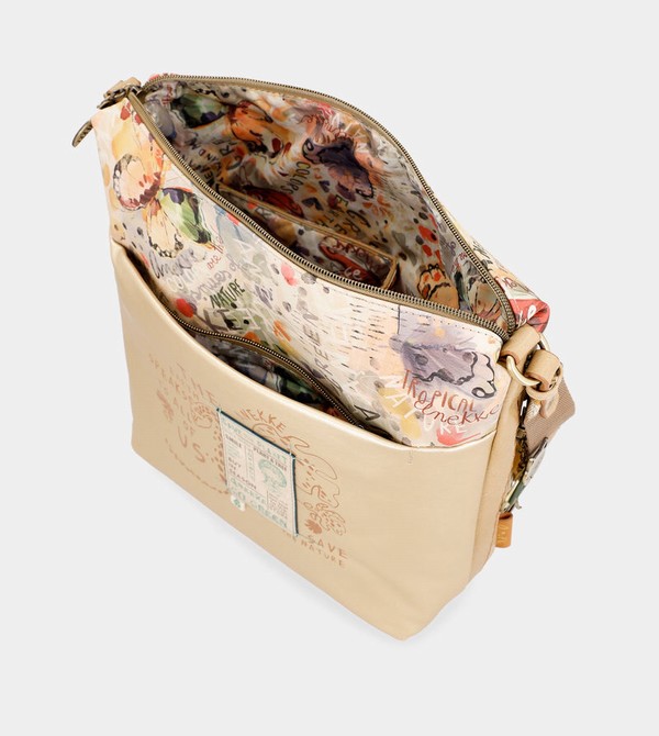 Geanta Crossbody Anekke Nature Pachamama Golden | UWDLSX-654