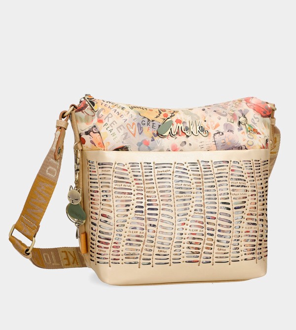 Geanta Crossbody Anekke Nature Pachamama Golden | UWDLSX-654