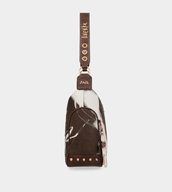 Geanta Crossbody Anekke Nature Shodō Brown | ZHPUVQ-124