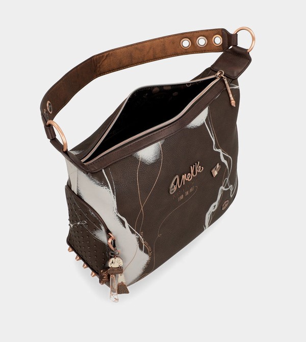 Geanta Crossbody Anekke Nature Shodō Brown | ZHPUVQ-124