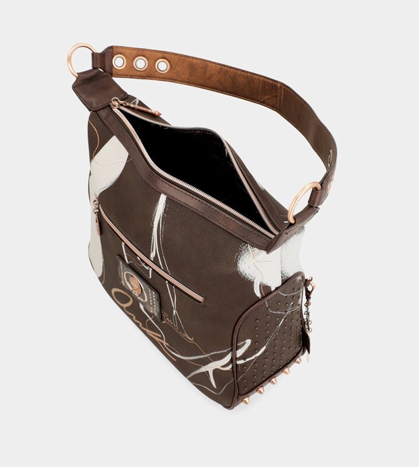 Geanta Crossbody Anekke Nature Shodō Brown | ZHPUVQ-124