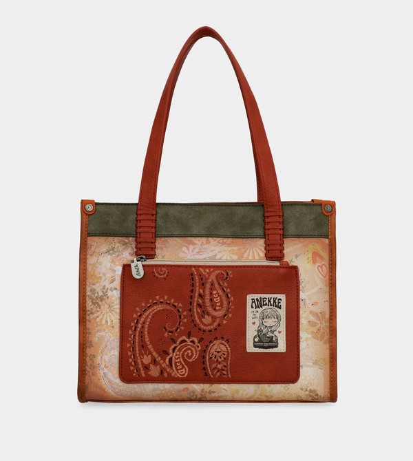 Geanta Crossbody Anekke Peace & Love Camel | OJVHPN-342