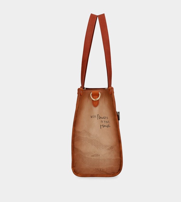 Geanta Crossbody Anekke Peace & Love Camel | OJVHPN-342