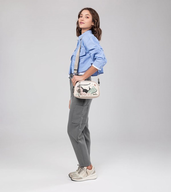 Geanta Crossbody Anekke Psicodelic Oval | AYIQOR-361