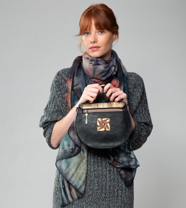 Geanta Crossbody Anekke Shōen Oval With Flap | UTXJAE-961