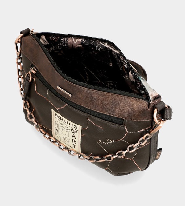 Geanta Crossbody Anekke Shōen Padded With Metallic | TDRSEI-598