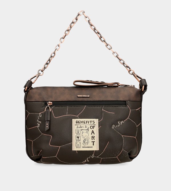 Geanta Crossbody Anekke Shōen Padded With Metallic | TDRSEI-598