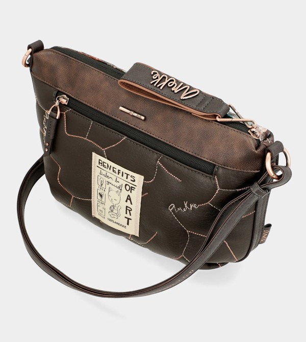 Geanta Crossbody Anekke Shōen Padded With Metallic | TDRSEI-598
