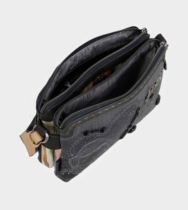 Geanta Crossbody Anekke Studio Navy Blue 2-compartment | JCVQXL-267