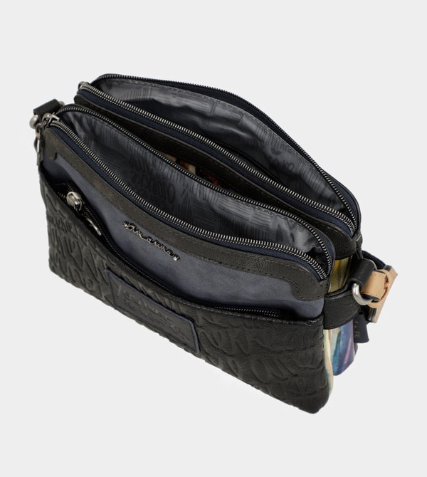 Geanta Crossbody Anekke Studio Navy Blue 2-compartment | JCVQXL-267