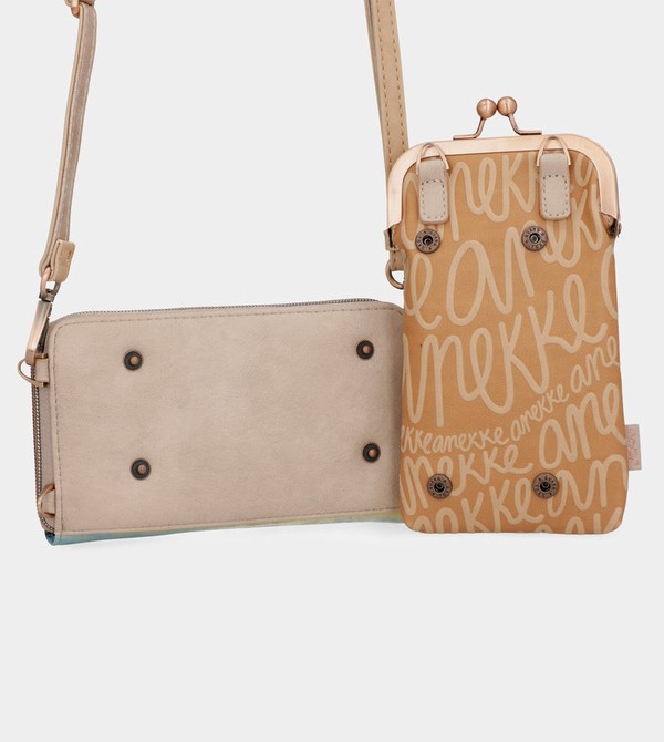 Geanta Crossbody Anekke Studio Nude 3-in-1 | UHGMVF-504