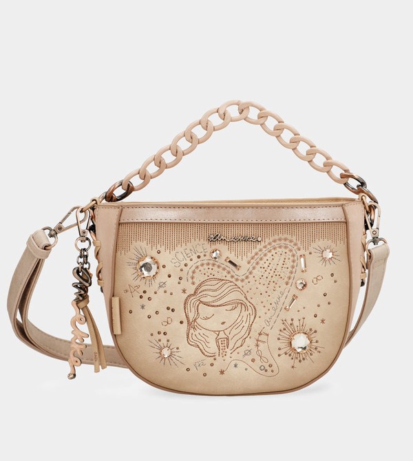 Geanta Crossbody Anekke Studio Nude Oval | OQUDKB-610