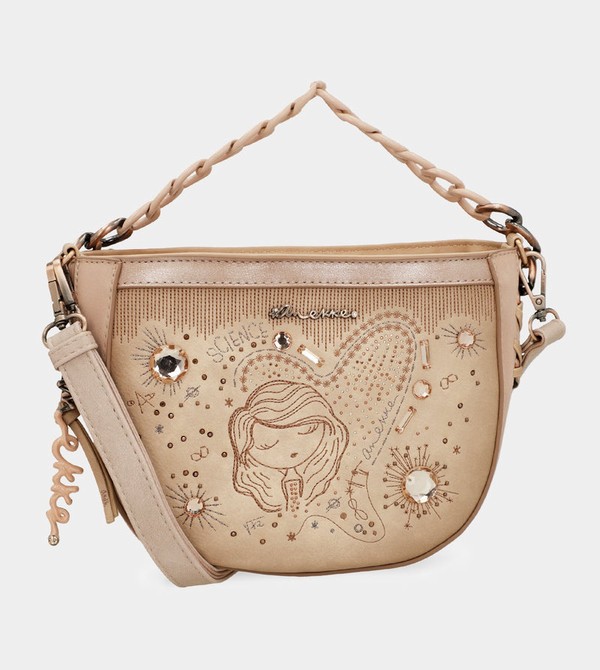 Geanta Crossbody Anekke Studio Nude Oval | OQUDKB-610