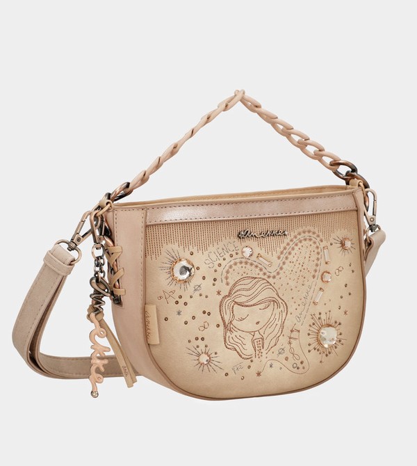Geanta Crossbody Anekke Studio Nude Oval | OQUDKB-610
