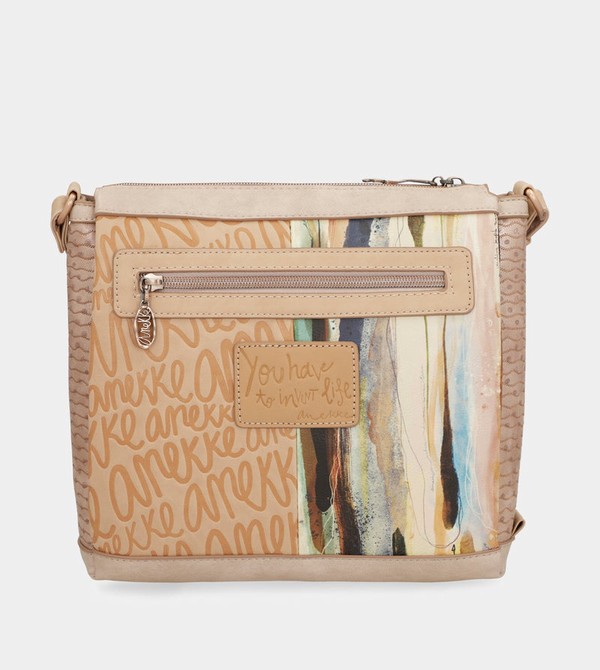 Geanta Crossbody Anekke Studio Nude Square | MHQFYZ-968