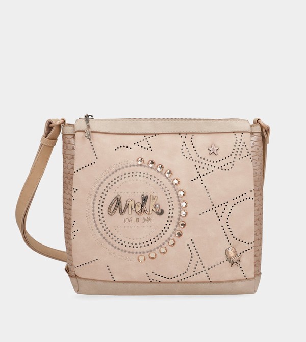 Geanta Crossbody Anekke Studio Nude Square | MHQFYZ-968