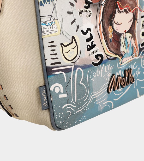 Geanta De Umar Anekke Fun & Music Oval Shopper | EKBGWT-467