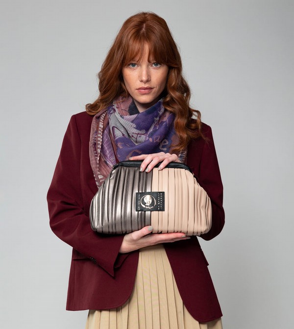 Geanta De Umar Anekke Shōen Palette Pleated Bowler | ILKHZG-910