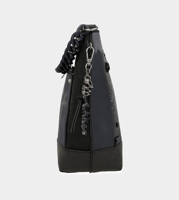 Geanta De Umar Anekke Studio Navy Blue Medium | WIEQOT-197