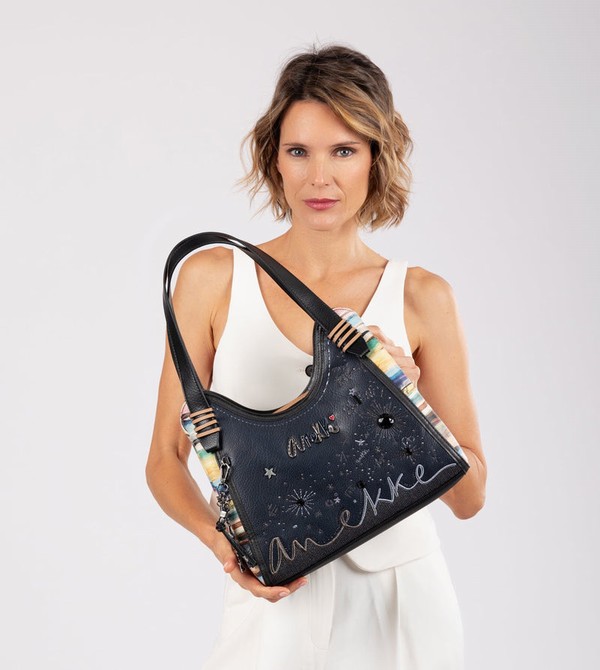 Geanta De Umar Anekke Studio Navy Blue | WVPBQD-982