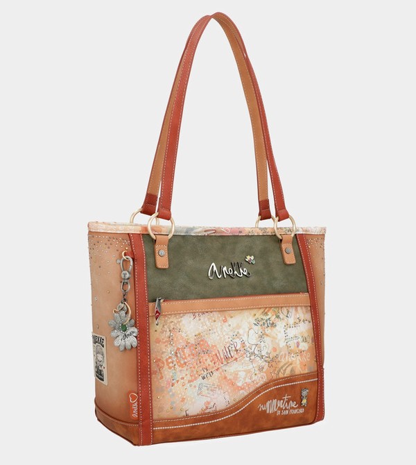 Geanta Tote Anekke Flowers Large | SMBUAN-063