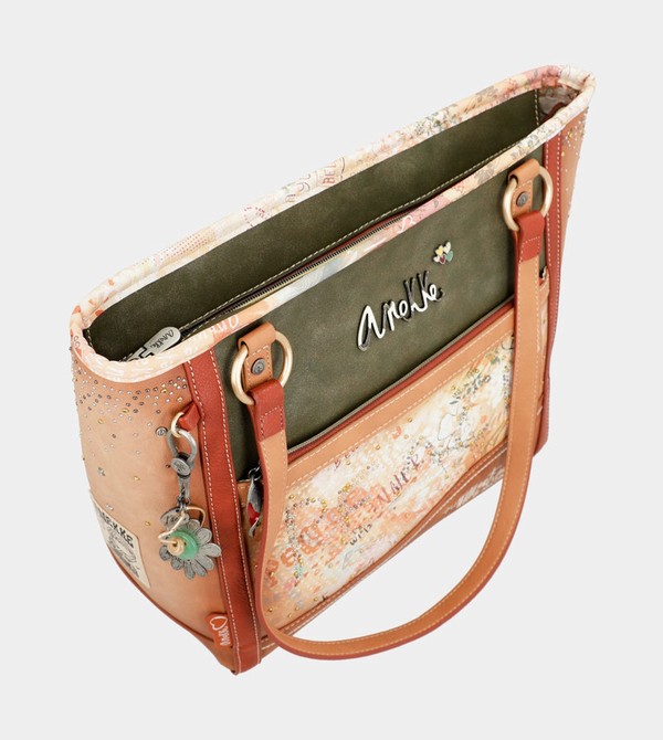 Geanta Tote Anekke Flowers Large | SMBUAN-063