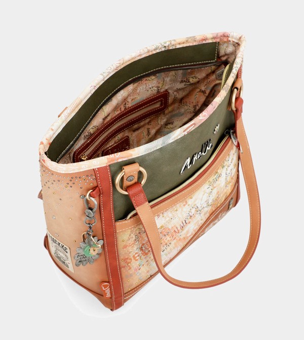 Geanta Tote Anekke Flowers Large | SMBUAN-063