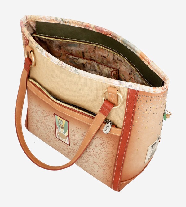 Geanta Tote Anekke Flowers Large | SMBUAN-063
