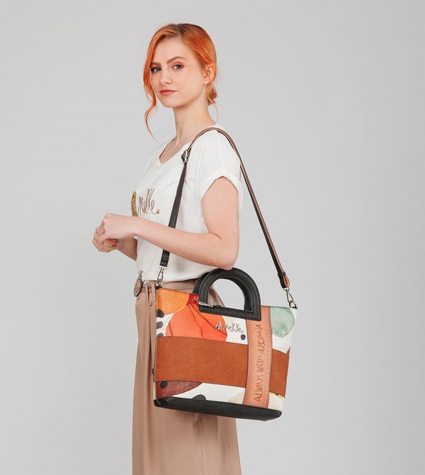 Geanta Tote Anekke Handbag With Crossbody Strap Alma | TKMROL-964