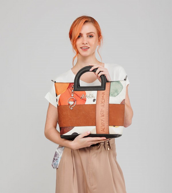 Geanta Tote Anekke Handbag With Crossbody Strap Alma | TKMROL-964