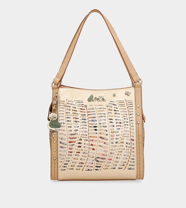 Geanta Tote Anekke Nature Pachamama Golden | AVELYF-782