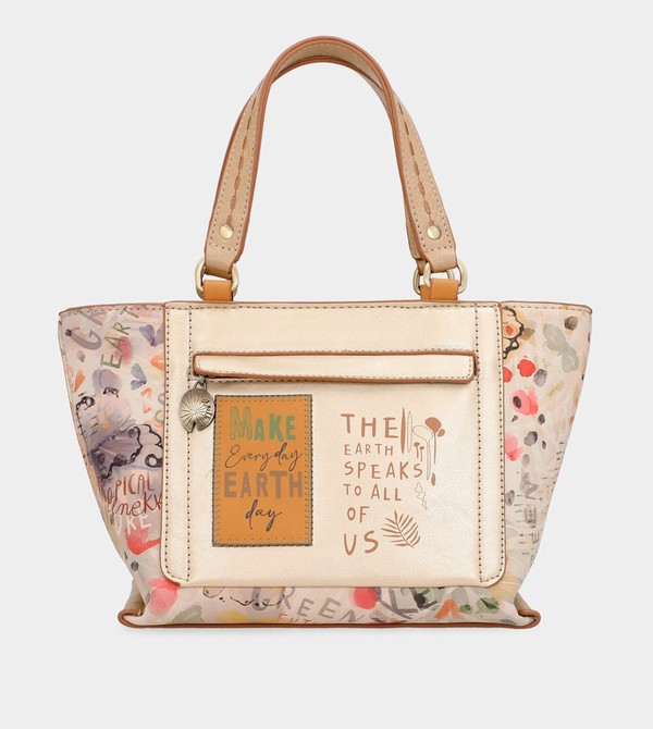 Geanta Tote Anekke Nature Pachamama Golden | FVHIWQ-248