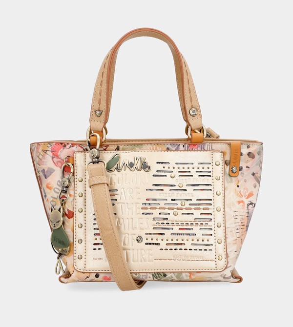 Geanta Tote Anekke Nature Pachamama Golden | FVHIWQ-248
