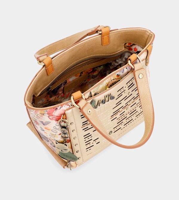 Geanta Tote Anekke Nature Pachamama Golden | FVHIWQ-248