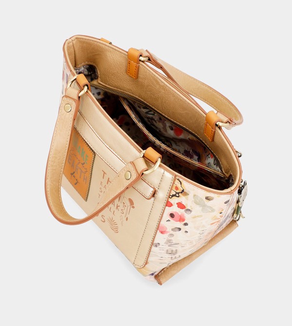 Geanta Tote Anekke Nature Pachamama Golden | FVHIWQ-248