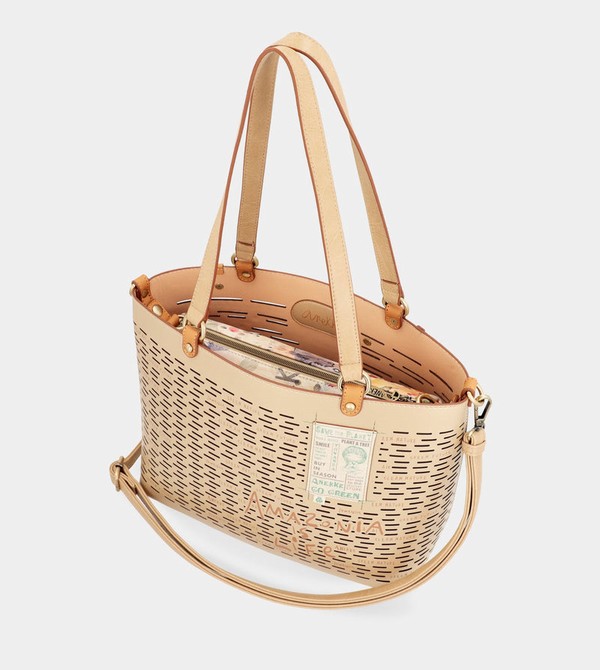 Geanta Tote Anekke Nature Pachamama Large Golden | EWHKXR-538