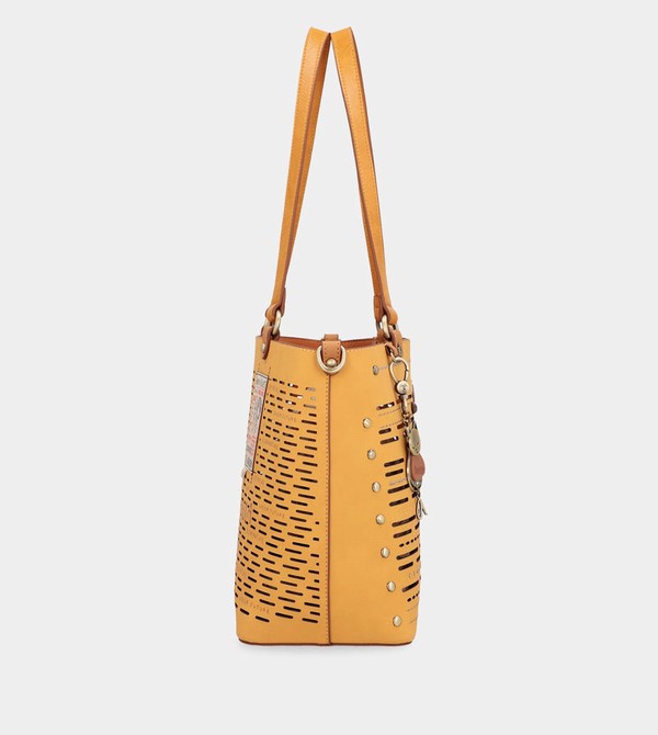 Geanta Tote Anekke Nature Pachamama Ochre Large | XNQEKD-349