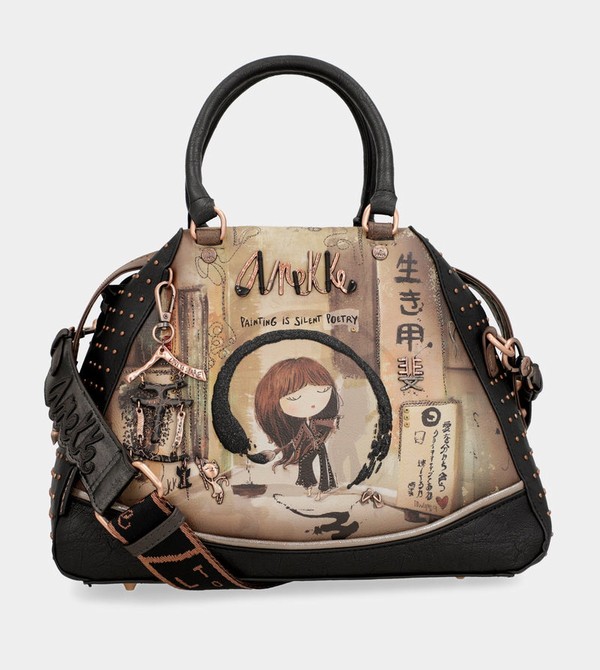 Geanta de Mana Anekke Shōen Large Black | THXPOC-623