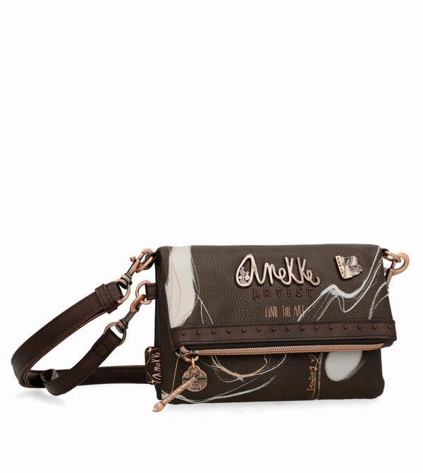 Geanta de Mana Anekke Small Brown Nature Shodō | TBHAPW-267