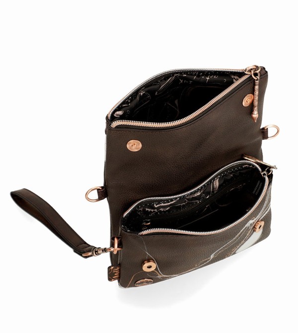 Geanta de Mana Anekke Small Brown Nature Shodō | TBHAPW-267