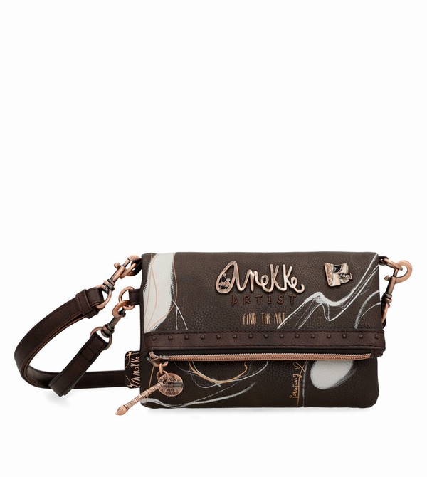 Geanta de Mana Anekke Small Brown Nature Shodō | TBHAPW-267