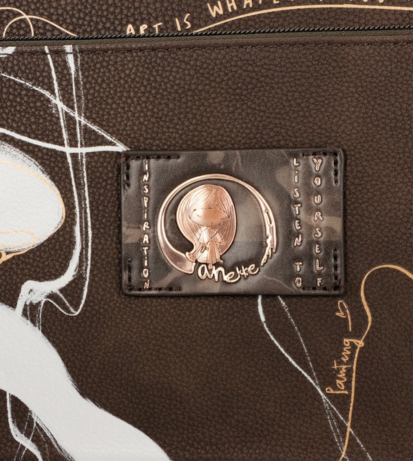 Genți Pentru Documente Anekke Brown Briefcase Nature Shodō | IDKSPY-542