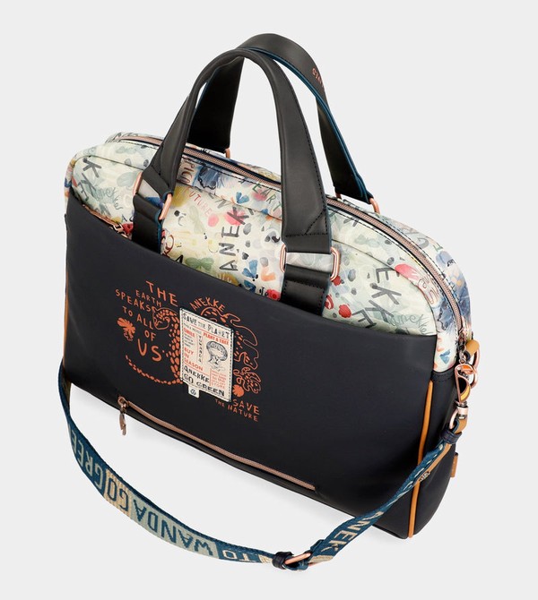 Genți Pentru Documente Anekke Nature Pachamama Navy Blue Document Holder | UQBLXO-084