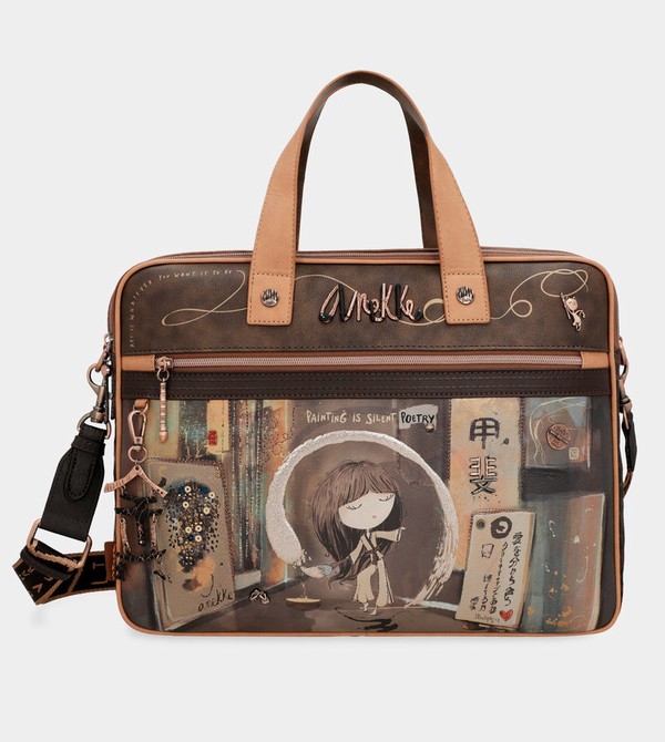 Genți Pentru Documente Anekke Shōen Brown Document Holder | VZPOJY-462
