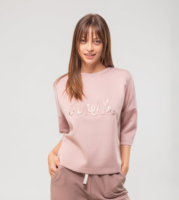 Hanorace Anekke Beige Logo | KAGYZF-459