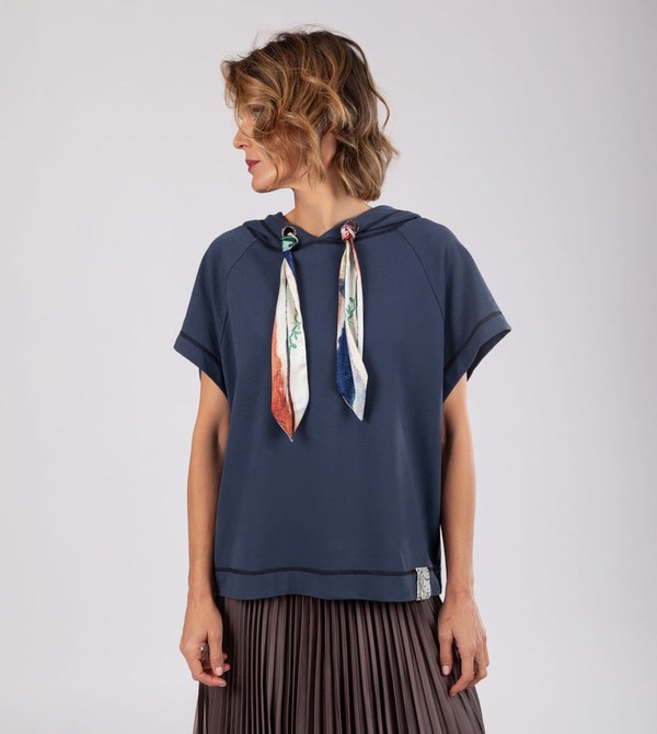 Hanorace Anekke Studio Navy Blue Sleeveless | WZLOSN-529