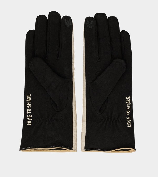 Manusi Anekke Black And Beige Contemporary | WBNTIY-260