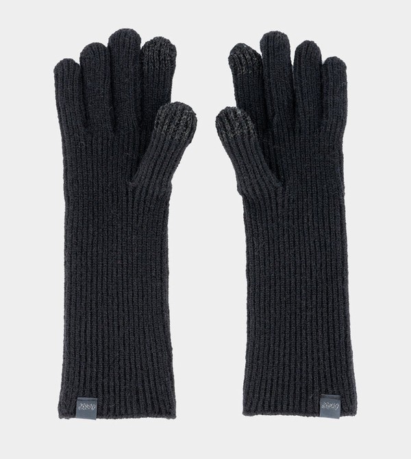 Manusi Anekke Black Knitted | POJCNI-701